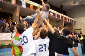 CD Sordos Huelva, campeón de Europa de fútbol sala.