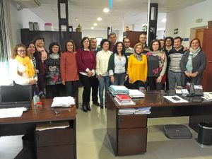 FOTO GRUPO VISITA SIERRA OESTE CORTEGANA 2016