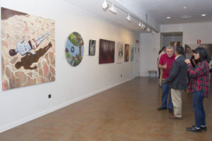 exposicion obras participantes 2015 en La Palma