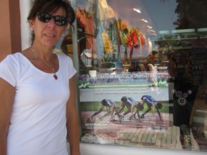 Rocío Galán, presidenta del Club Correcaminos de  La Palma del Condado.