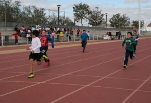 Olimpiadas escolares en Cartaya.