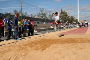 Olimpiadas escolares en Cartaya.