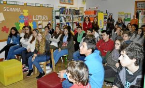 Poetas del Guadiana en la semana de la lectura en Vila Nova de Cacela (3)