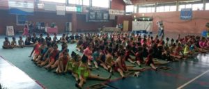 Torneo de gimnasia rítmica en Isla Cristina.