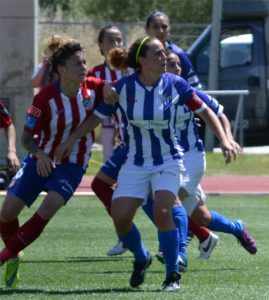 Cajasol Sporting-Atlético de Madrid de Copa de la Reina.