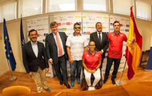 Presentación del equipo paralímpico español para los Juegos de Río de Janeiro.