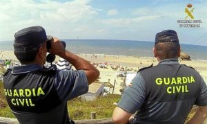 Guardia Civil playa