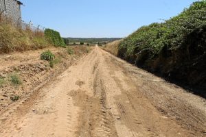 Obras camino Bollullos (2)