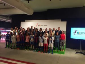 Presentación de la Liga Iberdrola Primera División Femenina.