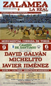 CARTEL TOROS ZALAMEA LA REAL