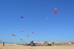 Campeonato de Andalucía de cometas en Punta Umbría.