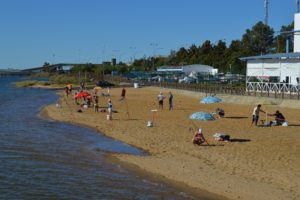 Concurso de pesca en el Real Club Marítimo de Huelva.