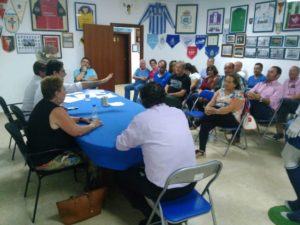 Asamblea de la Federación de Peñas del Recreativo de Huelva.