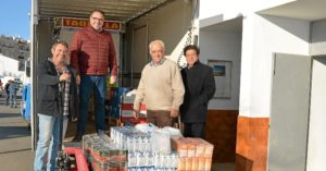 Entrega alimentos en San Juan del Puerto 1