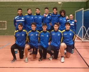 Selección masculina juvenil de voleibol de Huelva.