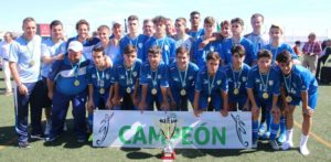 Selección cadete de Málaga, campeona de Andalucía.