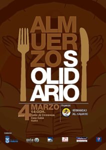 Cartel Almuerzo Solidario