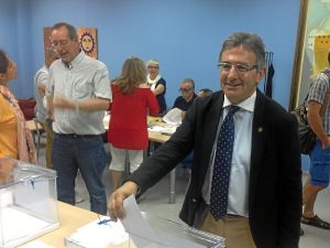 Francisco Ruiz vota