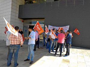 Protesta trabajadores seguridad (2)