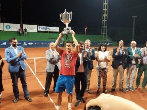 Attila Balazs, campeón de la 92 Copa del Rey de tenis.