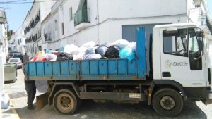 Ayuda solidaria Aracena a vicitmas incendio Portugal