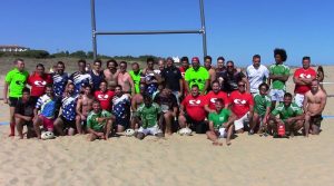 Rugby playa en Isla Cristina