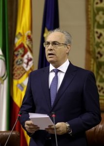 Juan Pablo Durán, presidente del Parlamento de Andalucía