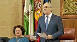 Pleno del Parlamento de Andalucía en el 28-F (1)