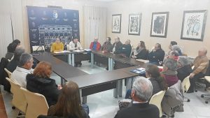 Reunión con hermandades del Rocío de Huelva 1