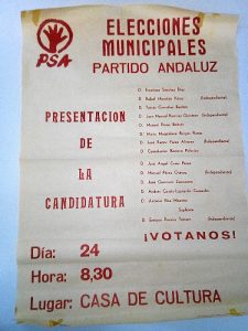 160318 archivo partido Andaluz primeras elecciones 01