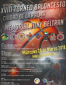 Cartel XVIII Torneo Toni 2018