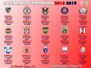 CALENDARIO TERCERA