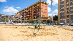 Obras Parque Avenida Galaroza