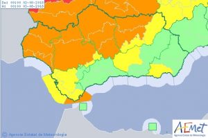 Aviso naranja por calor en toda la provincia de Huelva