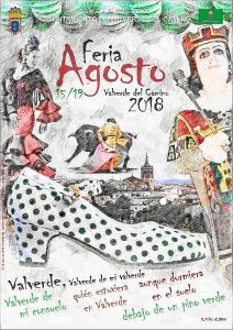 Cartel Feria de Agosto en Valverde del Camino 3