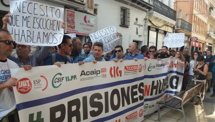 protesta funcionarios prisiones 1