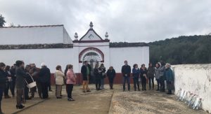 Acto del PSOE en el cementerio de Cala 2