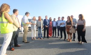 Visita consejera Muelle Sur