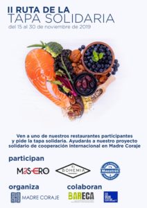 CARTEL TAPA SOLIDARIA 2019