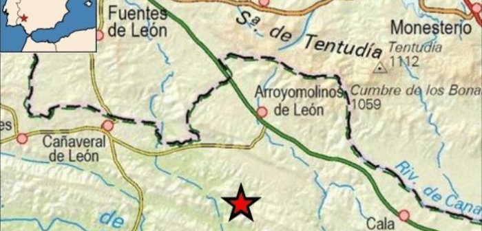 Terremoto en la Sierra de Huelva