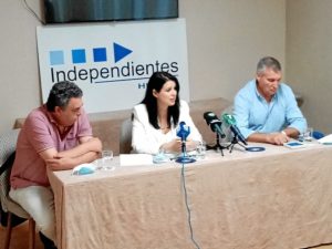 Rueda de prensa Independientes de Almonte