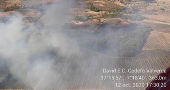 Incendio en Villablanca