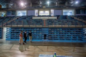 Alcalde visita obras Palacio de Deportes Carolina Marin 2