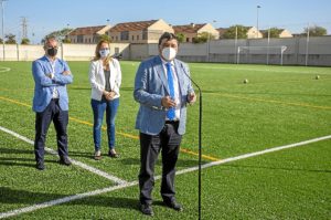 Nuevo campo de futbol en Perez Cubillas 5