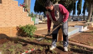 TRABAJOS EN LA FOSA COMUN