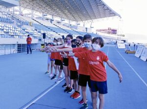 Entrenamiento atletismo en el Foro Iberoamericano 3