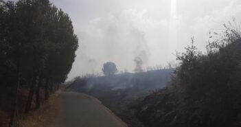 Incendio en Valverde del Camino