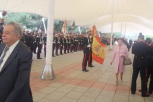 Jura de Bandera de la Guardia Real en Huelva