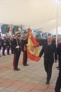 Jura de Bandera de la Guardia Real en Huelva