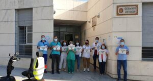 Protesta en los centros de salud de Huelva 5